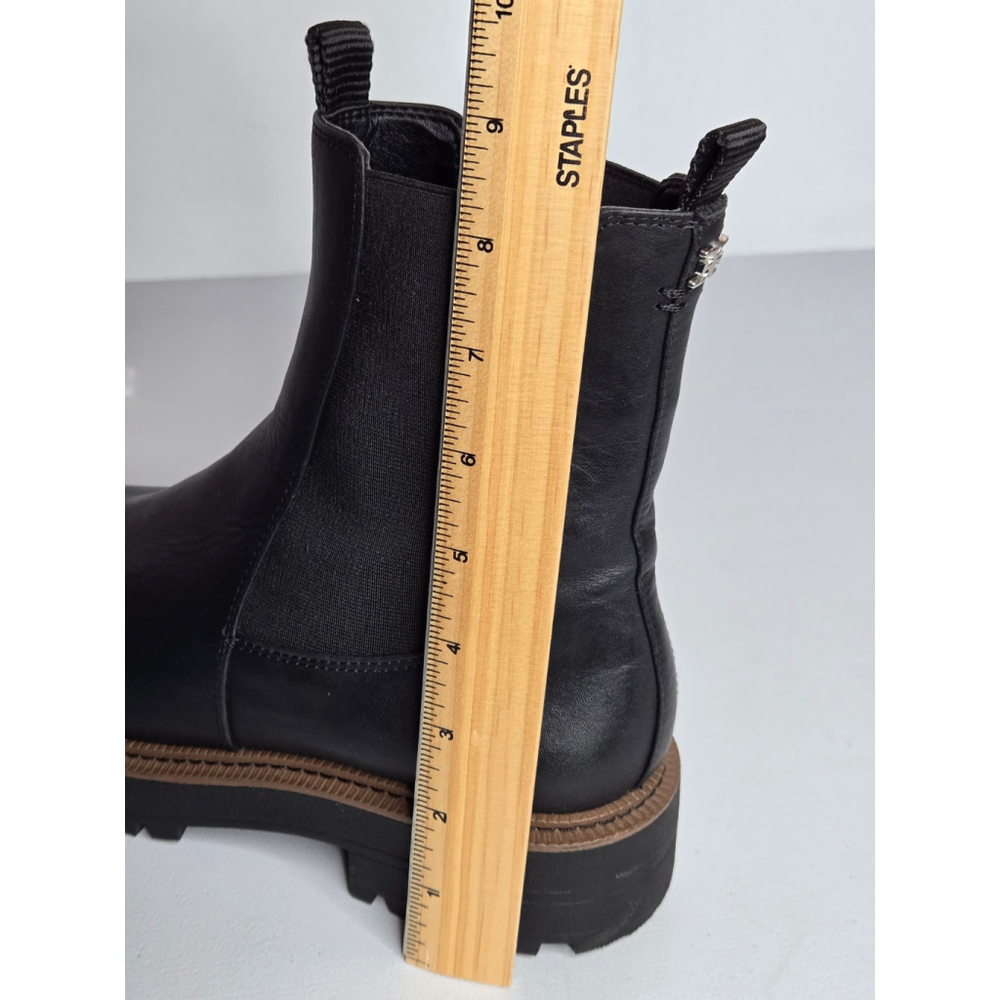 Sam Edelman Laguna Chelsea Black Leather Ankle Boots Sz 9.5 - Picture 9 of 13